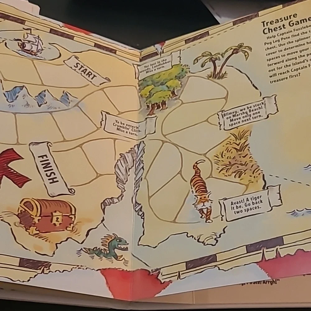 Hallmark Captain Fuzzlebeard Storybook Game